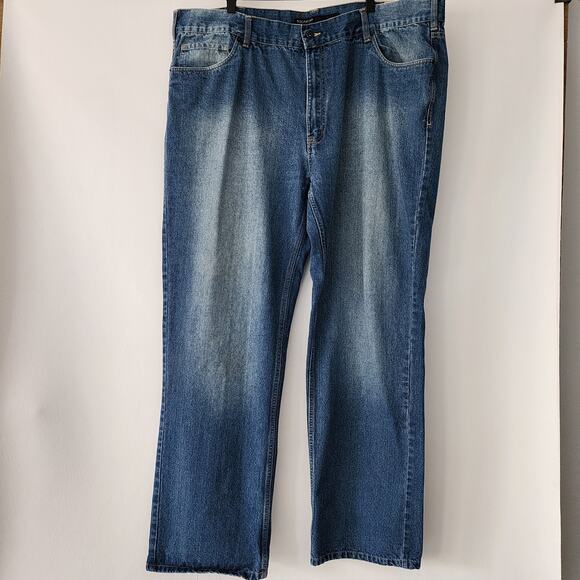 Rocawear Classic Fit‎ jeans Hip Hop medium wash mens size 46x33 - Picture 1 of 7